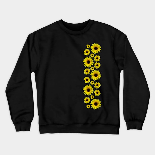 sunflower, sunflowers, sunflowerfield flower bloom Crewneck Sweatshirt by rh_naturestyles